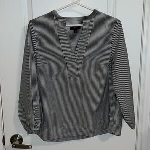 J Crew strips shirt size M